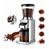 Caffelio Grind Silver – Moulin à café électrique à meule conique