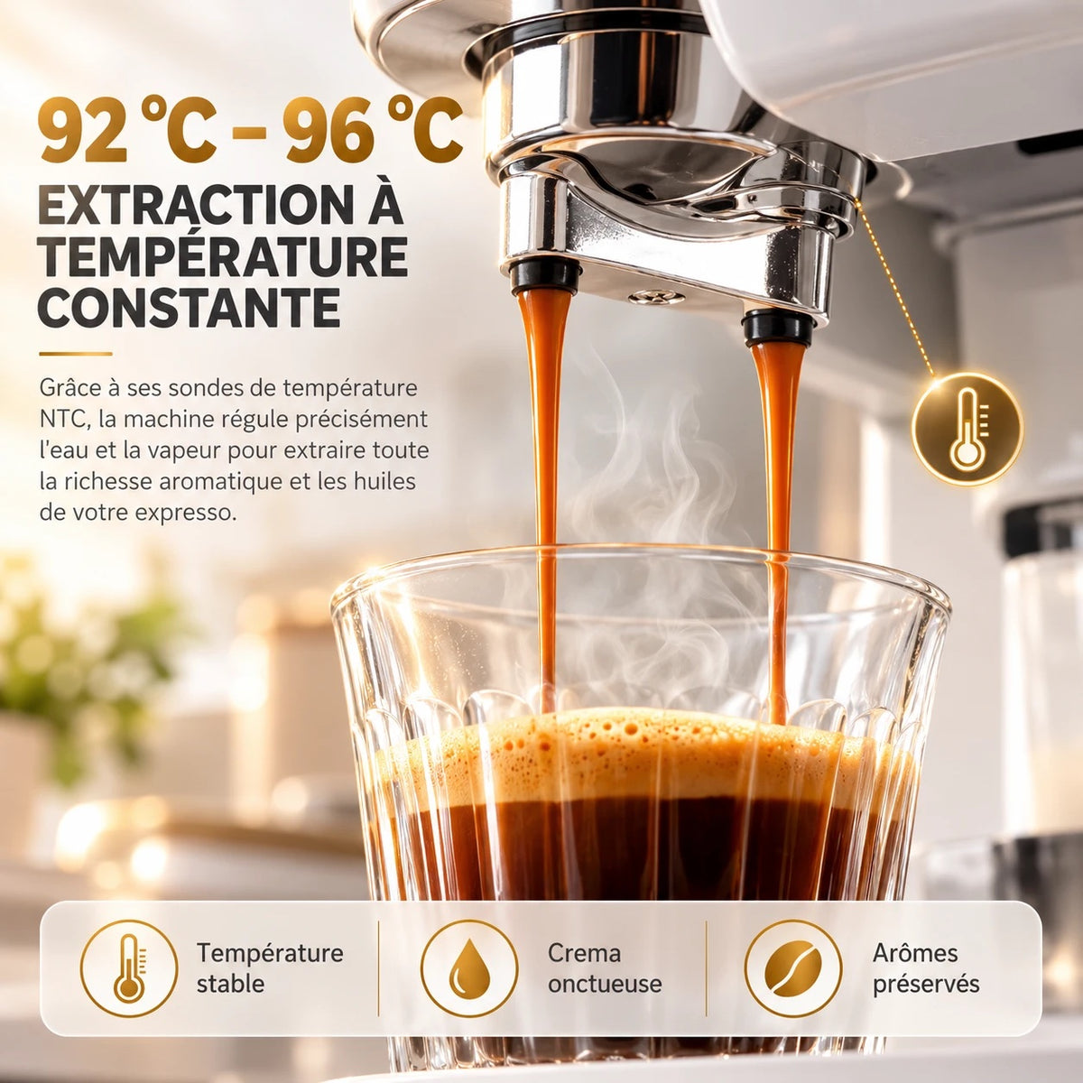 Dimensions de la Caffelio Latteo : 32,4 × 26,4 × 19,8 cm